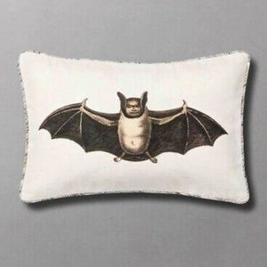 Bat Nap  John Derian Lumbar Throw Pillow